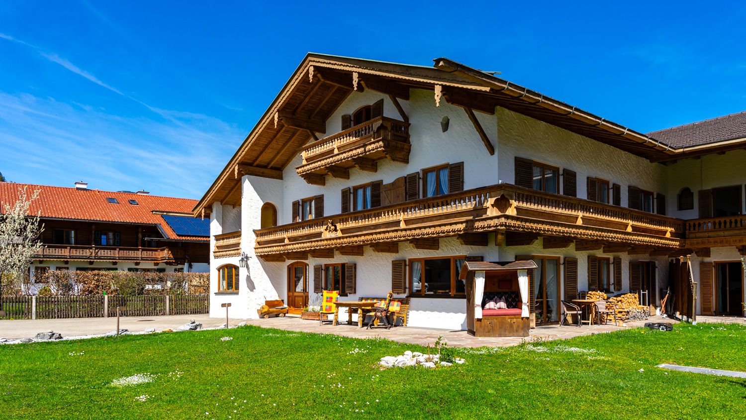 Gästehaus Funk Wallgau - Aussenansicht